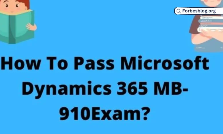 Microsoft Dynamics 365 MB-910Exam