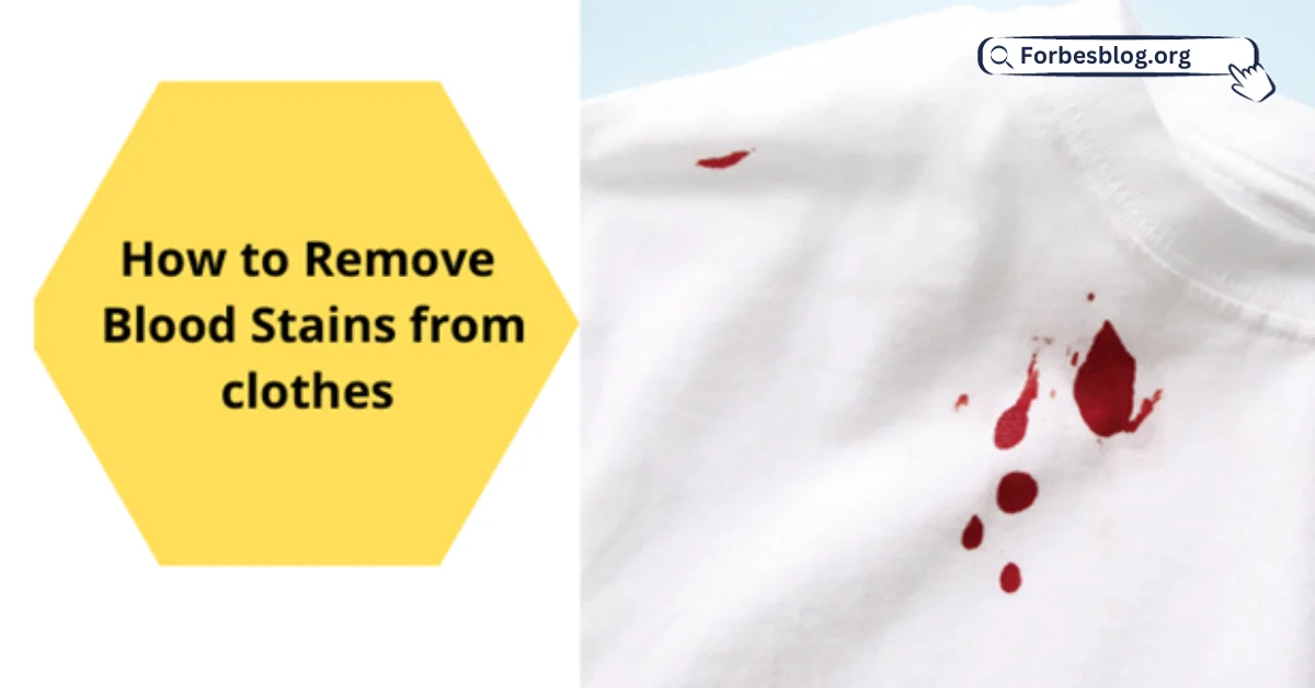 Remove Blood Stains