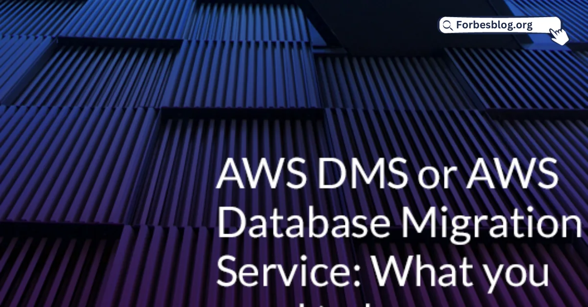 AWS Database Migration Service – Functions and Benefits