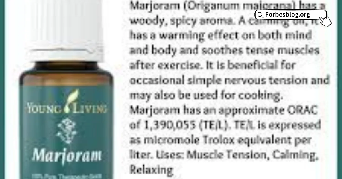 Marjoram Essential Oil