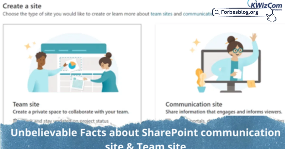 SharePoint communication site