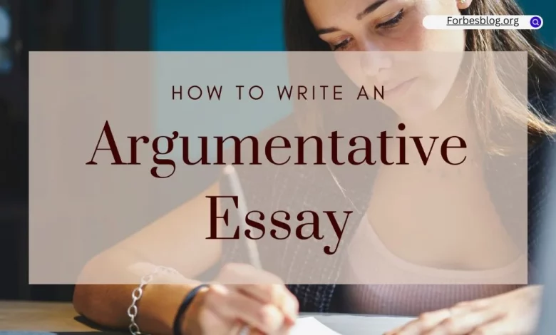 Argumentative Essay